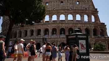 Red alerts issued over heatwave in Italy and Balkans