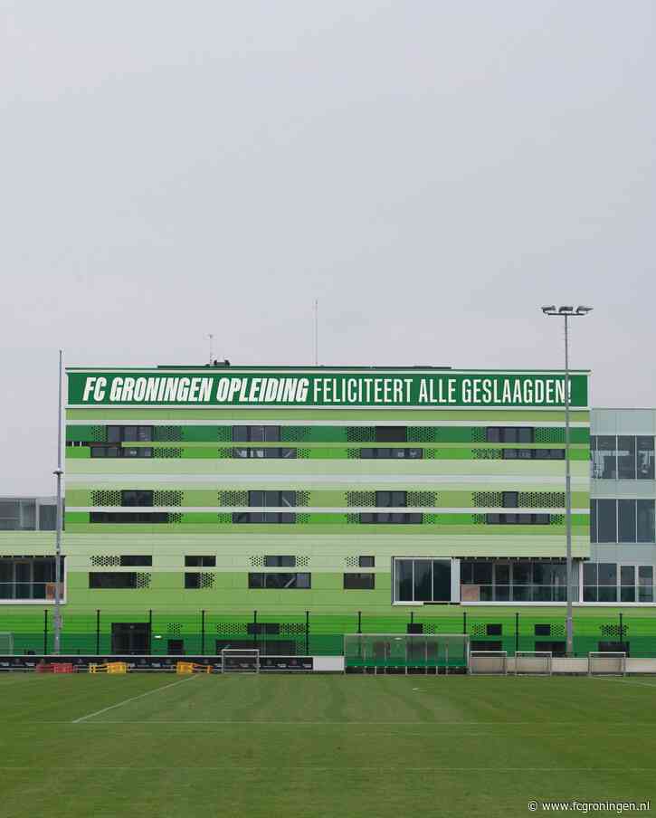 FC Groningen feliciteert alle geslaagden uit de Opleiding