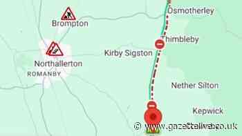 A19 southbound near Osmotherley reopens after investigation into serious collision
