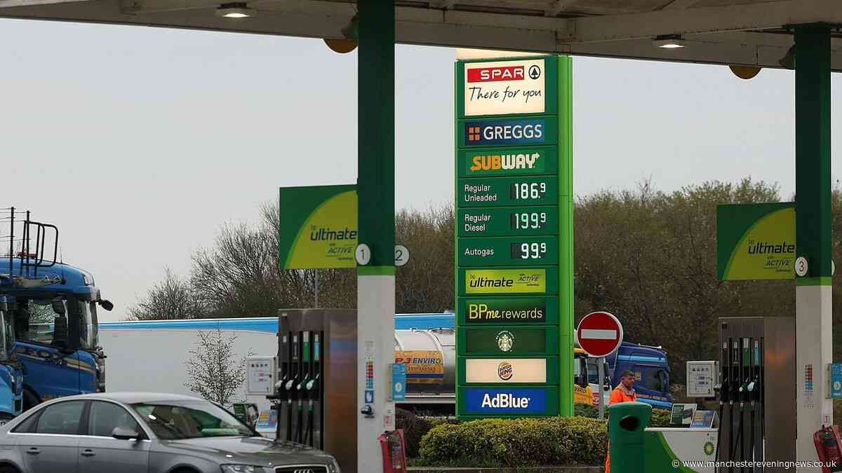 The cheapest place to get petrol and diesel in Greater Manchester today - Thursday, 2 July