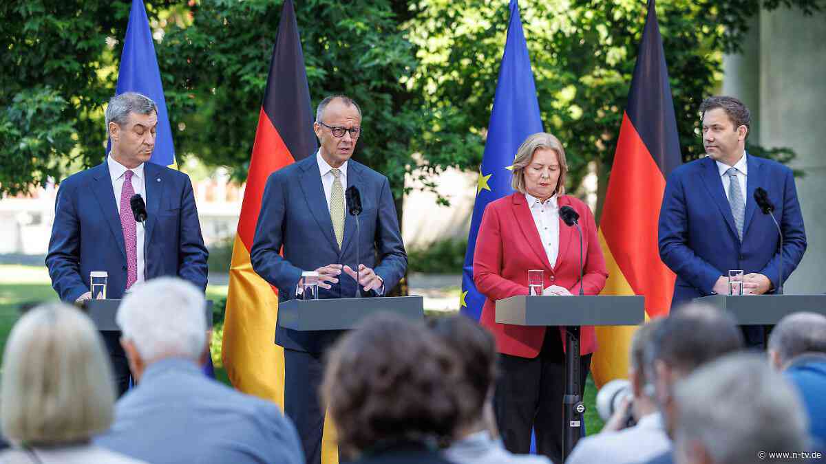 "Müssen jetzt beherzt zugreifen": Nur kurz blitzt bei Merz Stolz auf das Reformpaket durch