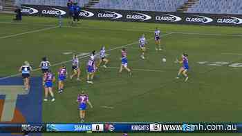 Parker scores first try of NRLW season