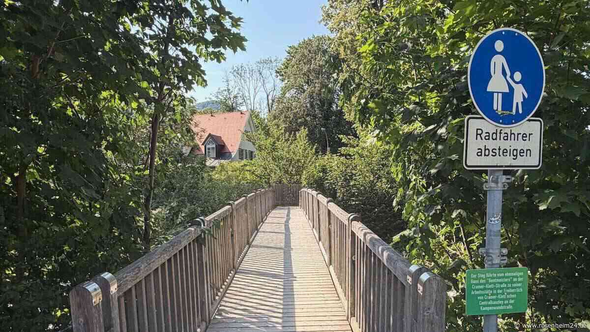 Rentmeister-Steg in Aschau im Chiemgau: Marode Brücke muss neu gebaut werden
