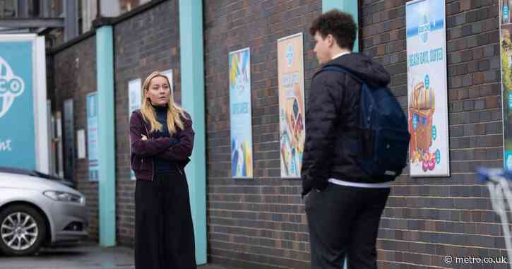 Smug and vengeful Megan closes in on terrified Will in Coronation Street with dark promise