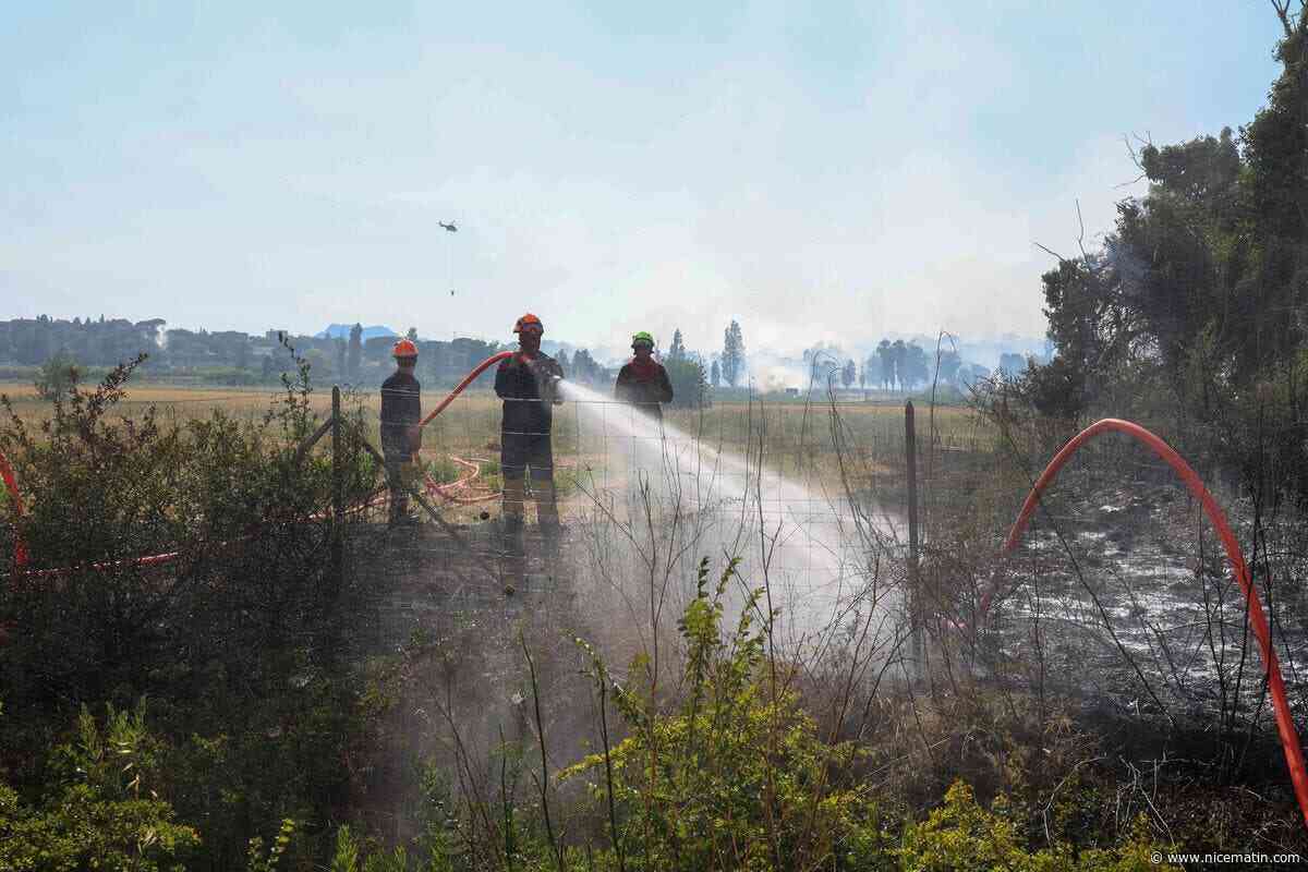 Des pompiers des Alpes-Maritimes ont été envoyés en renfort sur l’incendie de Fréjus