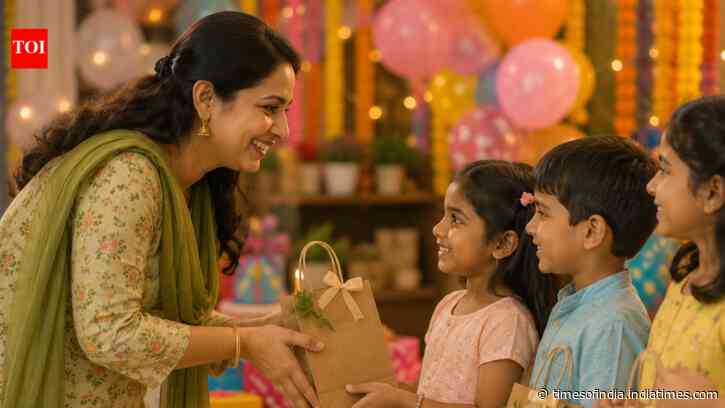 Meaningful return gifts for children's birthdays: 7 ideas with emotional and educational value