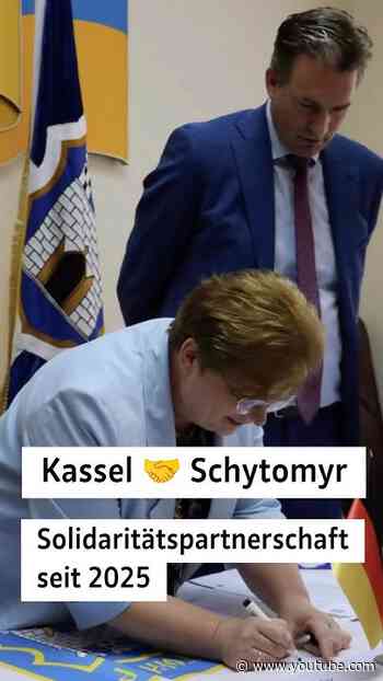 Kassel 🇩🇪🤝🇺🇦 Schytomyr.Eine Solidaritätspartnerschaft mit Mehrwert für beide Städte 🤗 #kassel