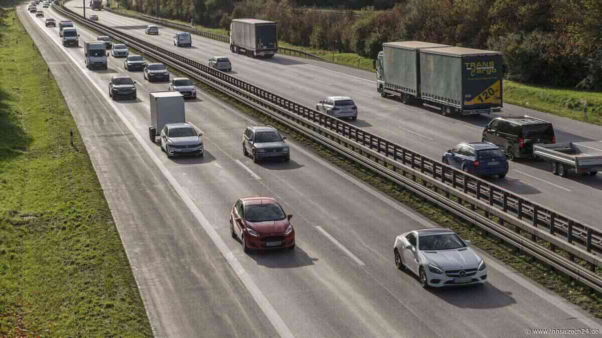 Asphaltarbeiten auf der A94: Vollsperrung zwischen Altötting und Neuötting in zwei Nächten