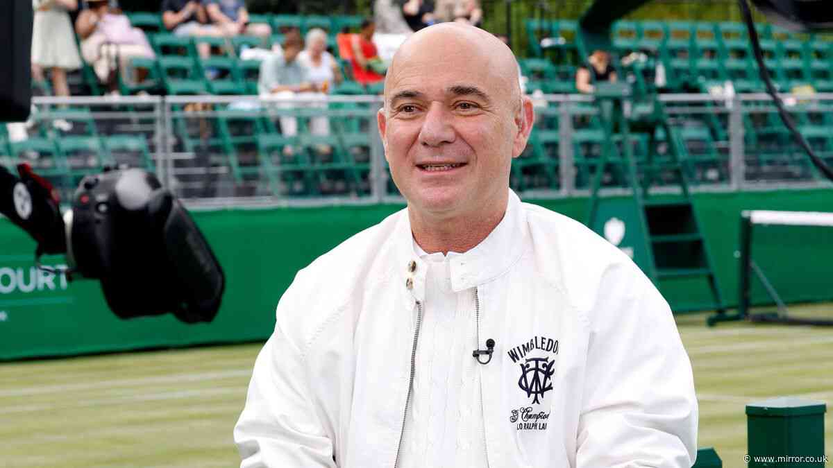 Andre Agassi addresses Andrew Castle reunion after 'weakness' exposed at Wimbledon