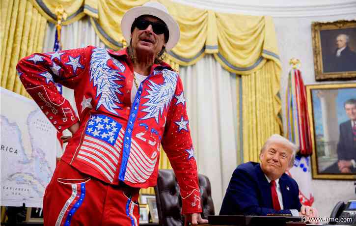 Kid Rock says being friends with Donald Trump gives him “a front row seat to the greatest shit show on Earth”