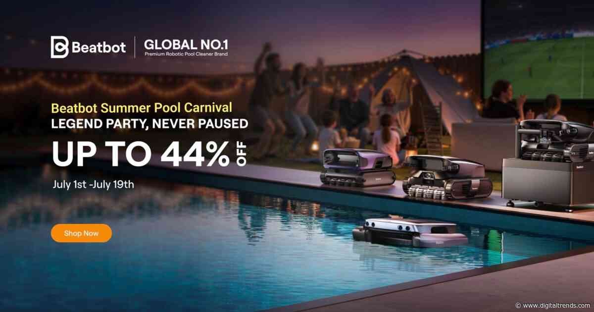 Beatbot’s AI pool cleaners aim to keep your Summer celebration going during peak season with deep discounts
