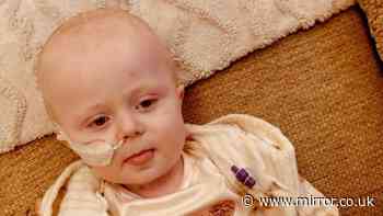 Boy, 2, who is 'always smiling' faces 'aggressive' cancer battle
