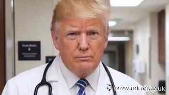 Donald Trump shares bizarre AI doctor video offering 'treatment' for critics