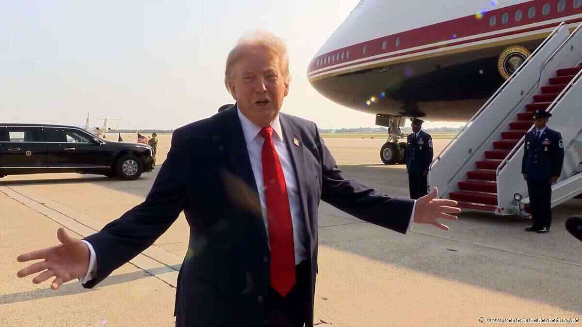 Trump wehrt sich gegen Korruptionsvorwürfe – und schwärmt von geschenktem Jet aus Katar