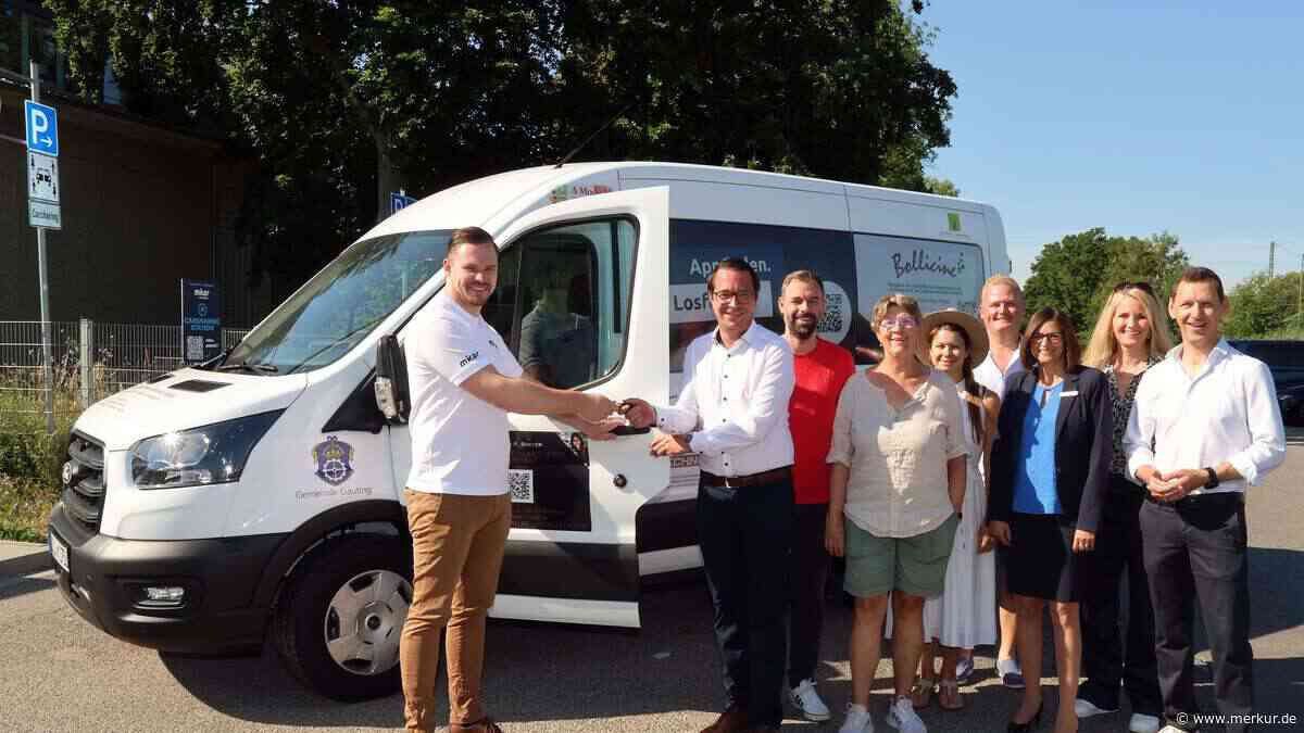 Neun-Sitzer-Bus steht ab sofort als Carsharing am Gautinger Bahnhof