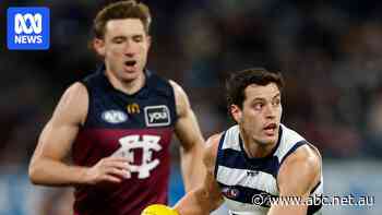 Live: Geelong fightback leaves Lions in trouble at Kardinia Park