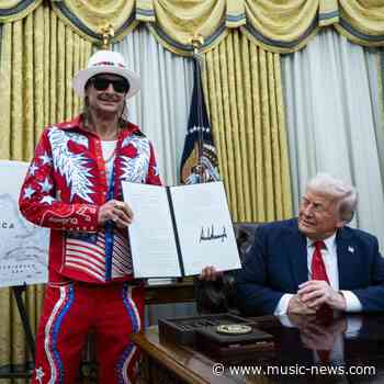 Kid Rock praises 'awesome' friendship with President Trump