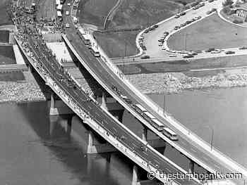 Circle Drive Bridge opens in Saskatoon in 1983
