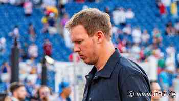 Trainer zu "selbstverliebt"?: DFB-Quellen: Nagelsmann "hat keine Chance mehr"