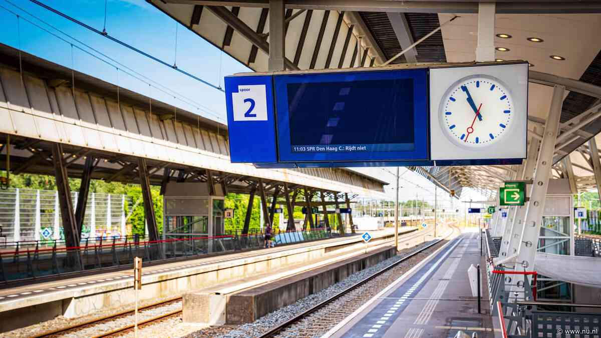Herstel kabels bij Rotterdam vertraagd: tot zondagochtend geen treinen
