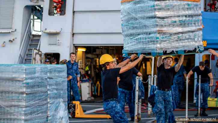 Zr.Ms. Groningen biedt noodhulp in Venezuela