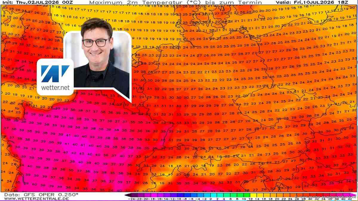 Hitze-Höhepunkt kommt erst noch: Wetterlage könnte sich direkt wiederholen