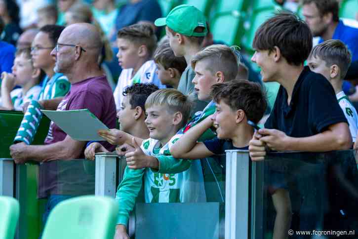 Open Dag FC Groningen op zaterdag 1 augustus