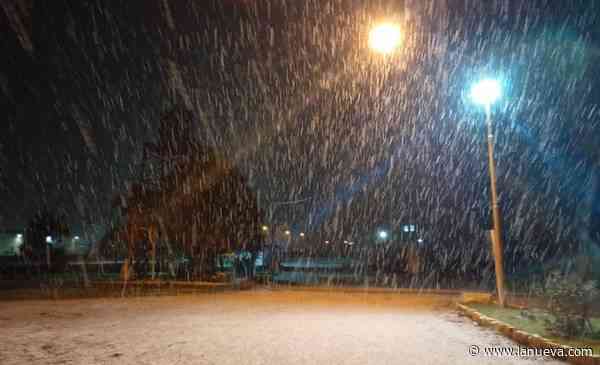 La nieve volvió a caer en la región y renace la ilusión en Bahía Blanca