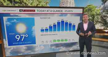 Triple-digit heat, strong storms possible across north Georgia Thursday