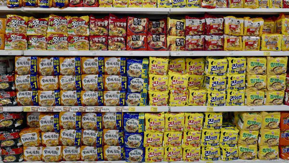 106 mensen besmet met salmonella door instantnoedels, ook in Nederland