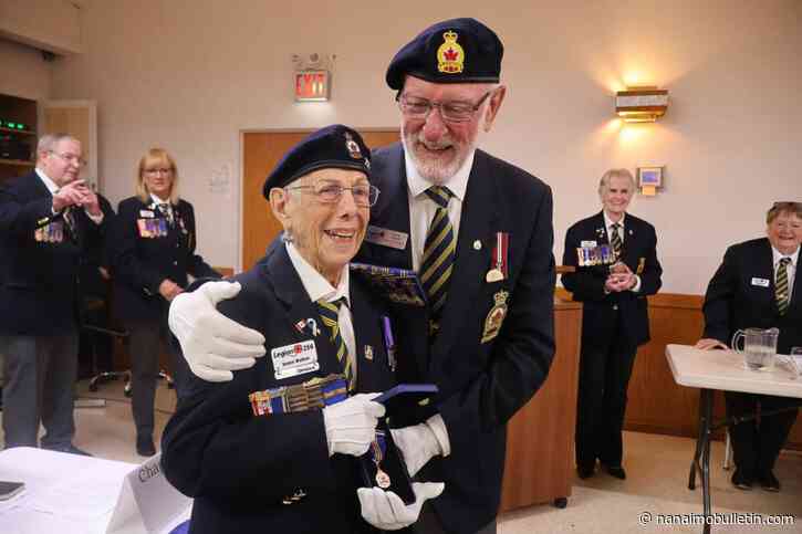 Long-time member of Nanaimo Royal Canadian Legion branch given highest honour