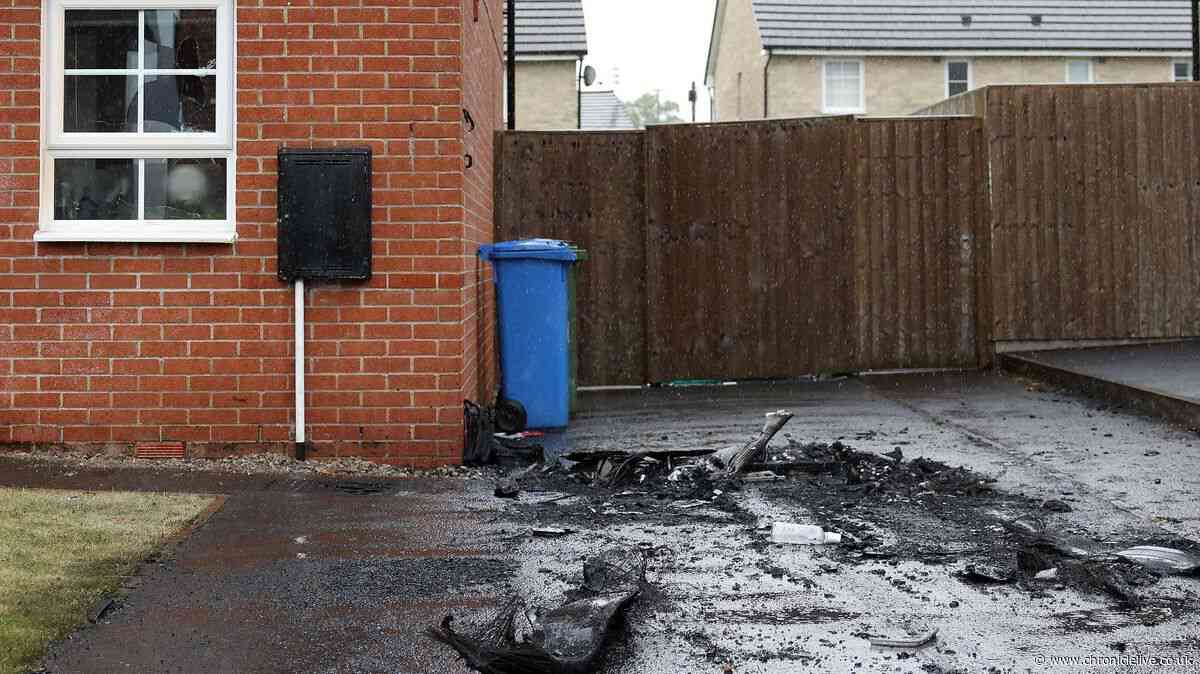 Ricky Hatton's car torched in 'targeted attack' outside son Campbell's home