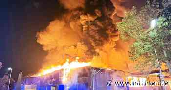 Flammeninferno in Lichtenfels: Brandermittler schließen Arbeit vor Ort ab