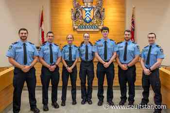 Special constables sworn in by Sault police