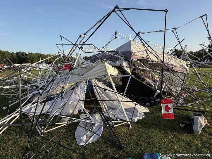 Storm causes sudden end to Canada Day festivities in Brantford