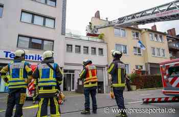 FW-BO: Dachstuhlbrand auf der Hermannshöhe - Besatzung eines Notarzteinsatzfahrzeuges entdeckt Brand