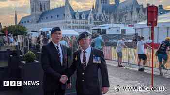 Long-lost RAF comrades reunite through charity ride