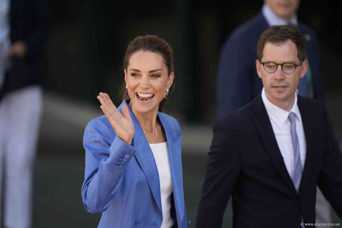 Tickets please: Kate surprises tennis fans in Wimbledon queue
