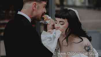 Couple snuck away from own wedding to do 'really Newcastle thing'