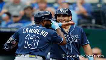 Junior Caminero homers in 6th straight game to lead Rays to 7th win in a row