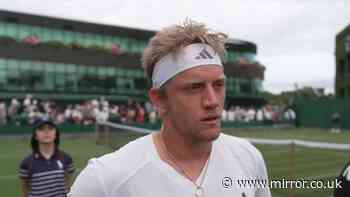 Wimbledon star forced into apology after on-court interview abruptly ended