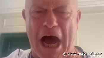 Ross Kemp is likened to his hardman EastEnders character Grant Mitchell as fans and stars mock WILD outburst - as he screams, cries and spits while celebrating England's 2-1 victory
