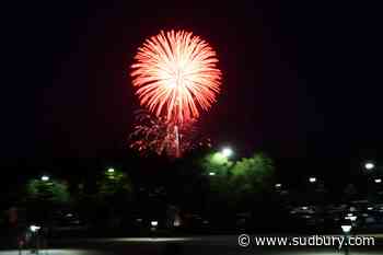Photos: Sudbury drone show, fireworks light up the sky for Canada Day