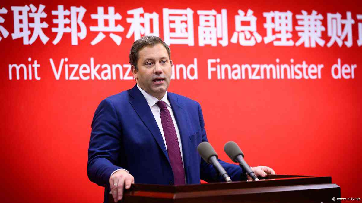 Strategie für fairen Wettbewerb: Klingbeil kündigt härtere Gangart gegen China an