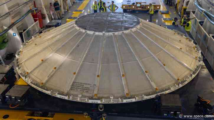 'Flying saucer' arrives at NASA for Artemis 3 moon mission in time for World UFO Day | Space photo of the day for July 2, 2026
