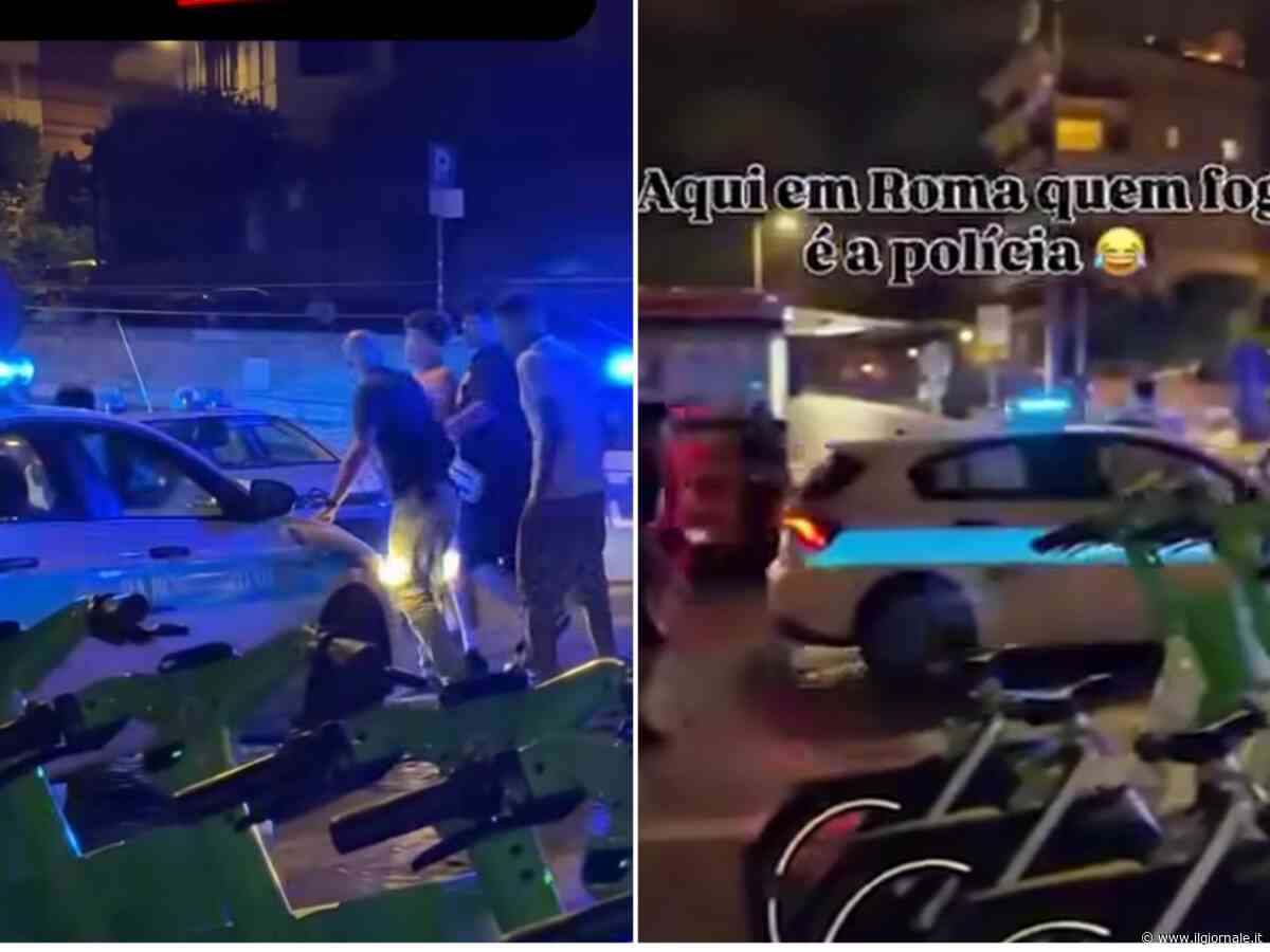 Accendono fuochi d'artificio in mezzo alla folla e provano a rubare un'auto della polizia: 3 maranza arrestati