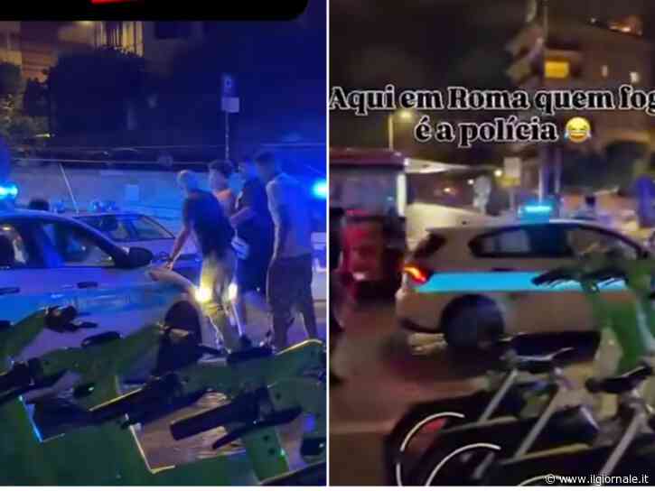 Accendono fuochi d'artificio in mezzo alla folla e provano a rubare un'auto della polizia: 3 maranza arrestati