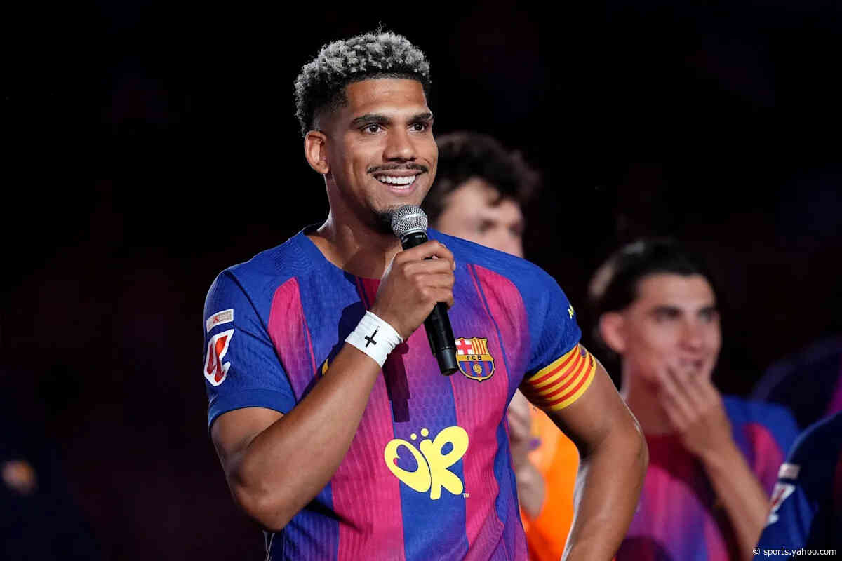 Barcelona captain’s exclusion from new kit announcement raises eyebrows