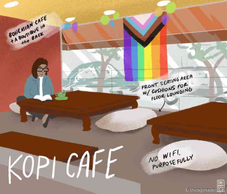 The floor-cushion comfort of Kopi Cafe