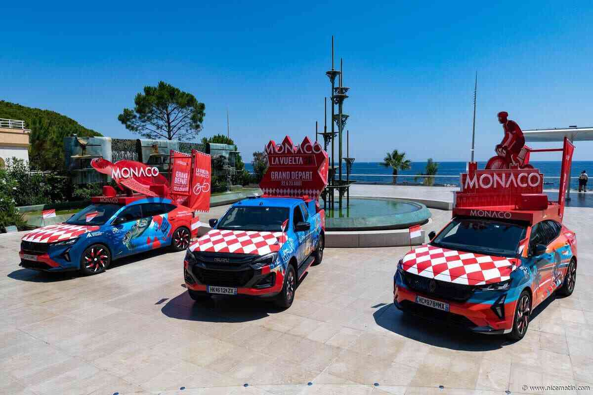 Trois véhicules aux couleurs de Monaco intègrent la célèbre Caravane du Tour de France qui débute ce samedi